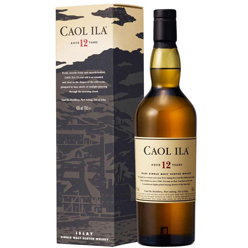 Caol Ila 12 Years Old Islay Single Malt Scotch Whisky cl.70 in Astuccio